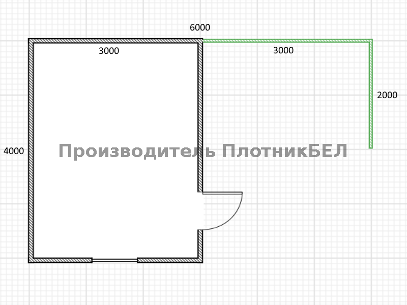 Хозблок (БЫТОВКА) "Сахара" 3в1 3х2 туалет + душ
